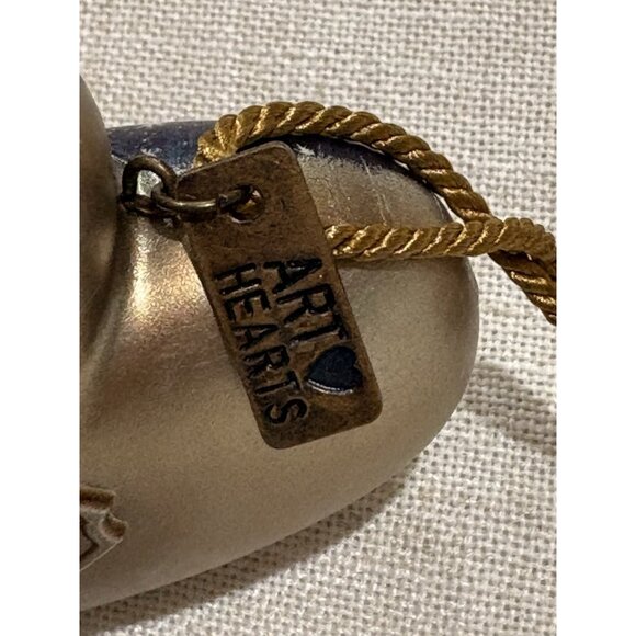 Art Heart O Holy Night Nativity Heart Key Christmas Ornament By Susan Winget 4” - Picture 3 of 7